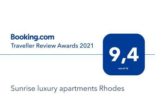 Sunrise Luxury Apartments Rhodes Rhodes City Exterior foto